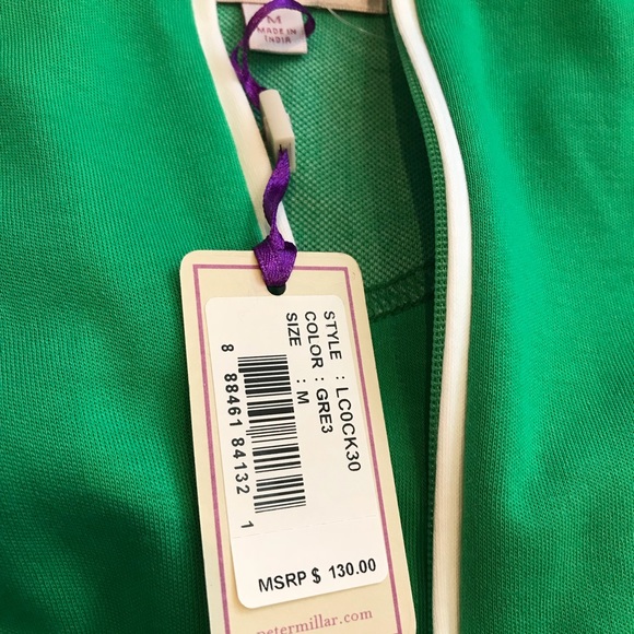 Bright Green Peter Millar pullover - Picture 5 of 5